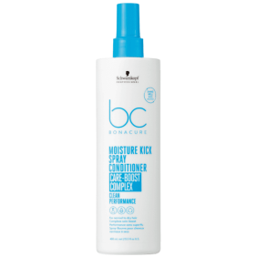 Schwarzkopf Bonacure - Spray Acondicionador MOISTURE KICK (Glycerol) para hidratar con complejo Care-Boost 400 ml