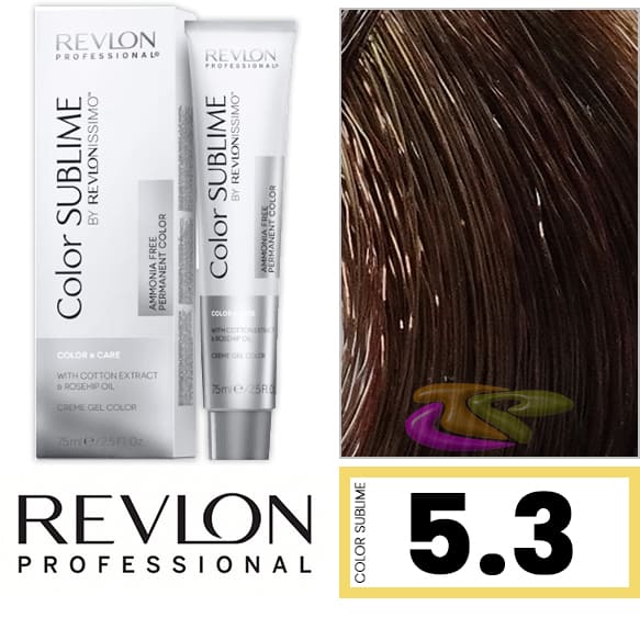 Coloracao Revlonissimo Color Sublime Sem Amoniaco 5 3 Castanho Claro Dourado 75 Ml Revlon 4 38